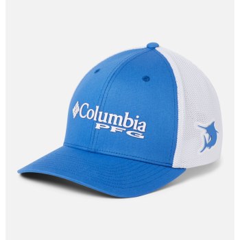 Columbia Ženske Kape - PFG Mesh Ball Plave | FDTV-69540